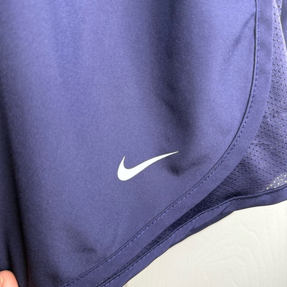 Nike Women's Eggplant Purple Dri-Fit Athletic Shorts Size Large GUC - Picture 3 of 6